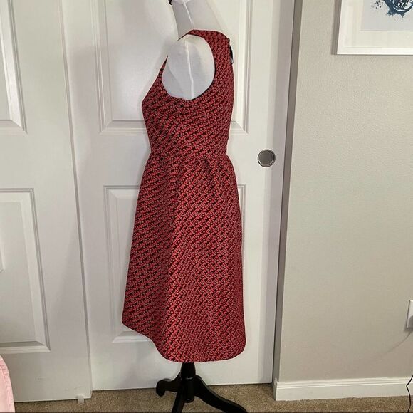 LILI WANG Anthropologie Geo Jacquard Dress - Picture 12 of 13